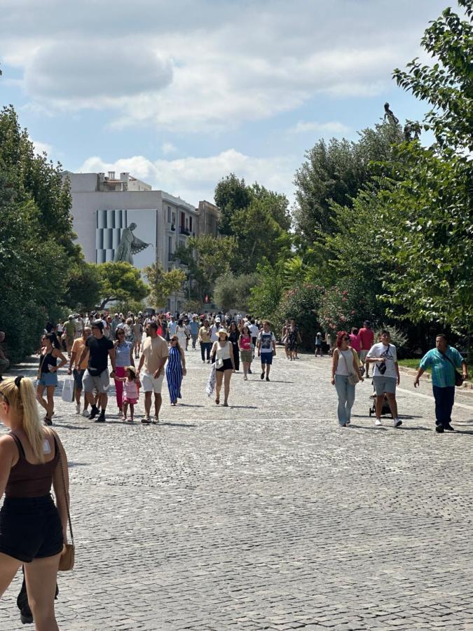 Modern Apartment 200M From Acropolis 100Mbps Netflix Athene Buitenkant foto